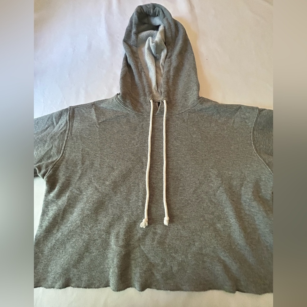 Wild Fable light Gray cropped hoodie
